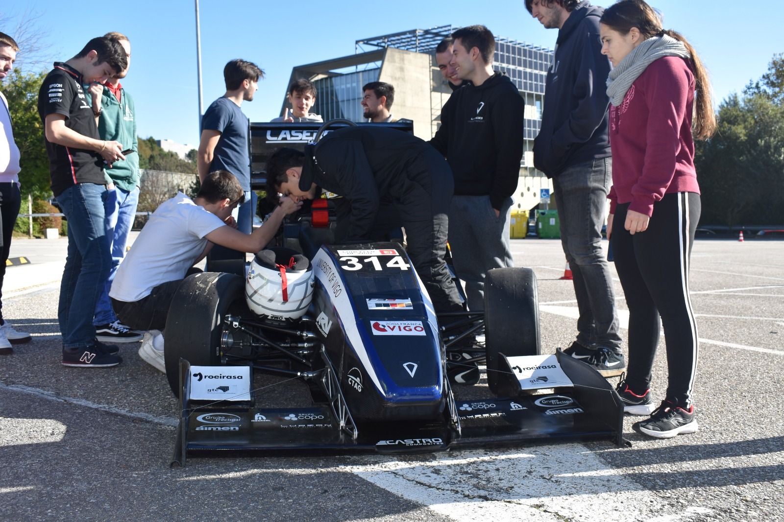 Pruebas realizadas este domingo en el campus