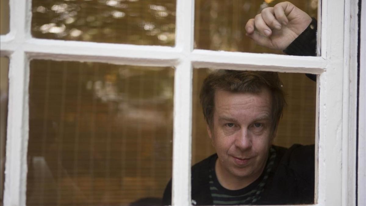 Kevin Barry, en la librería La Central.