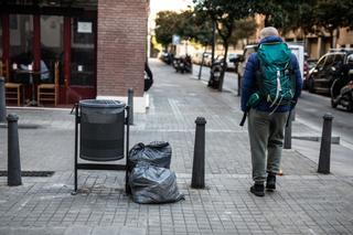 Errores del sistema de recogida de basuras en Sant Andreu