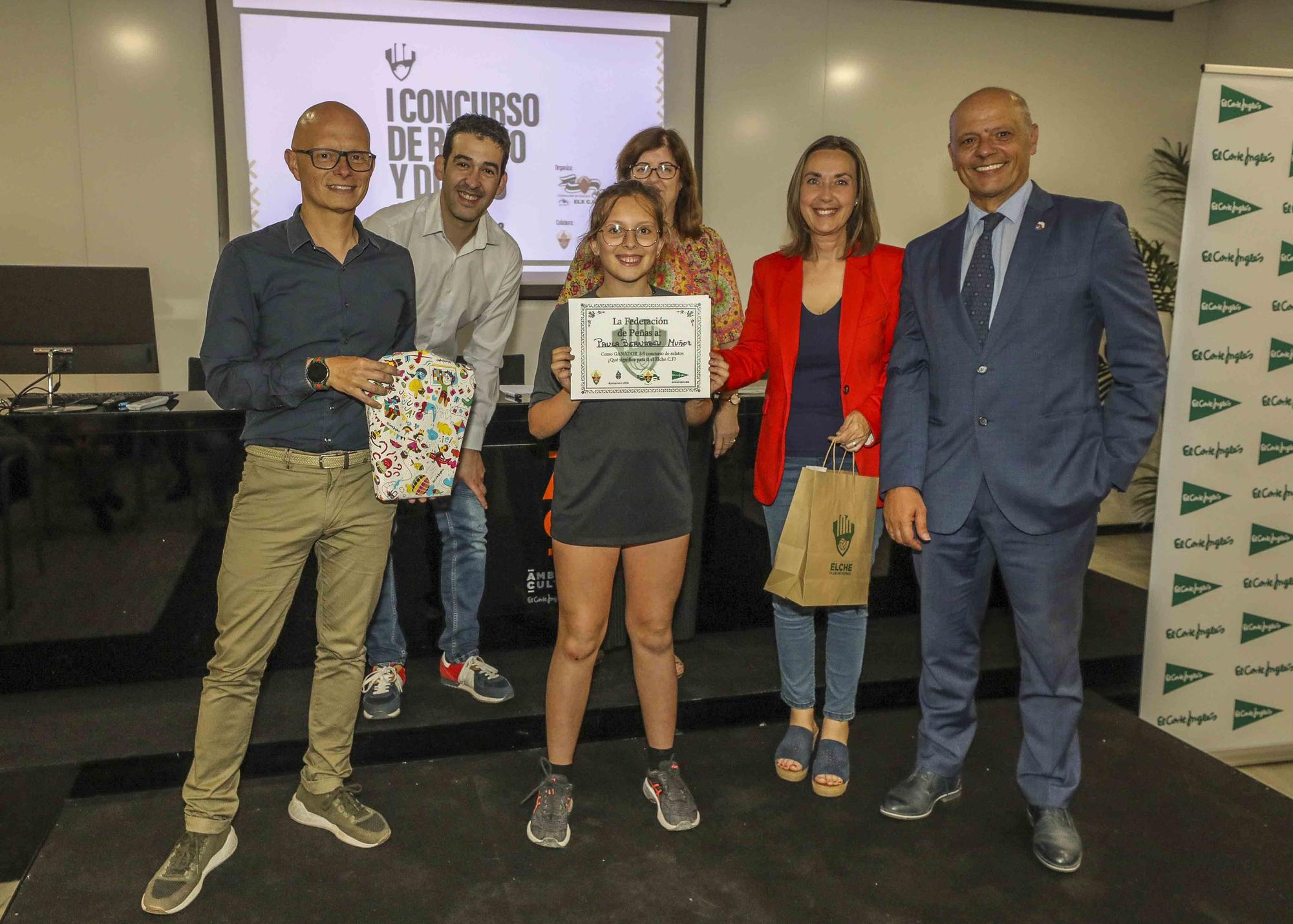 Éxito de participación en el concurso escolar de la Federación de Peñas del Elche