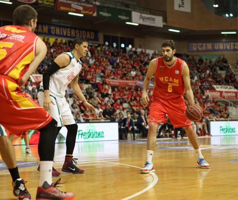 Baloncesto: El UCAM Murcia - Sevilla, en fotos