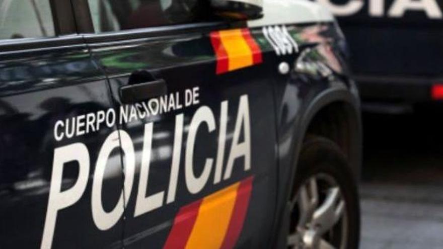 Coche patrulla de la Policía.