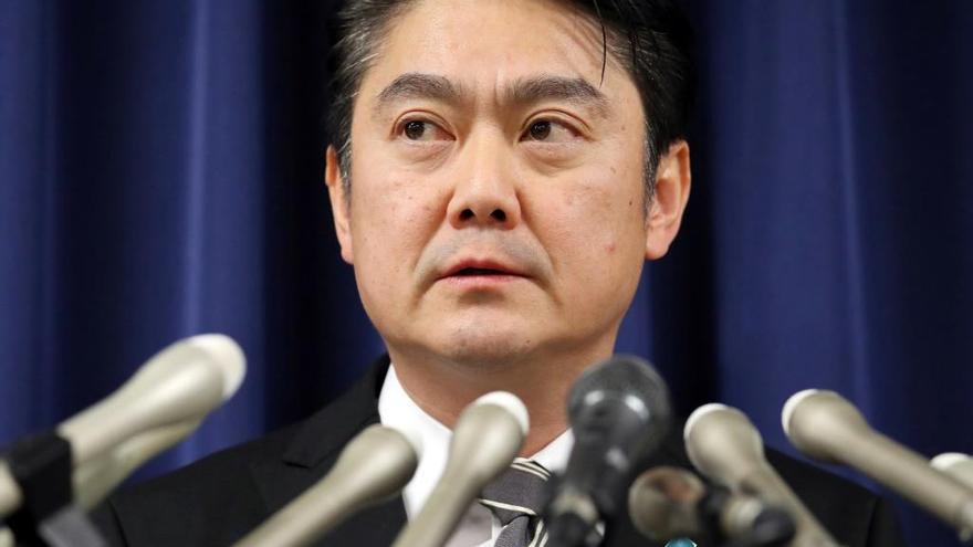 El ministro japonés de Justicia, Takashi Yamashita.