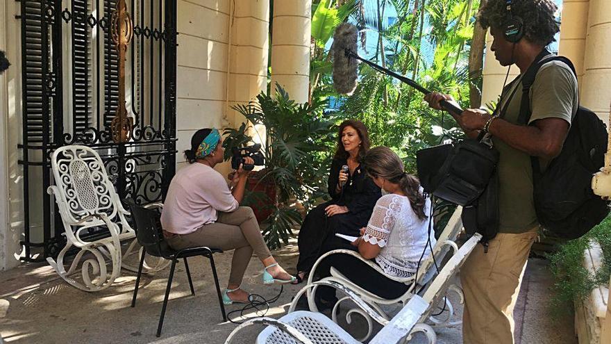 Bonet, en una entrevista con el Noticiero de la Televisión Cubana.