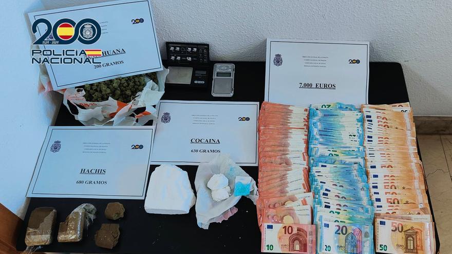Cuatro detenidos y neutralizado un &quot;punto negro&quot; de venta de droga en Dénia