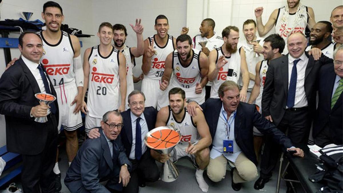 El Real Madrid dominó el baloncesto europeo la pasada temporada