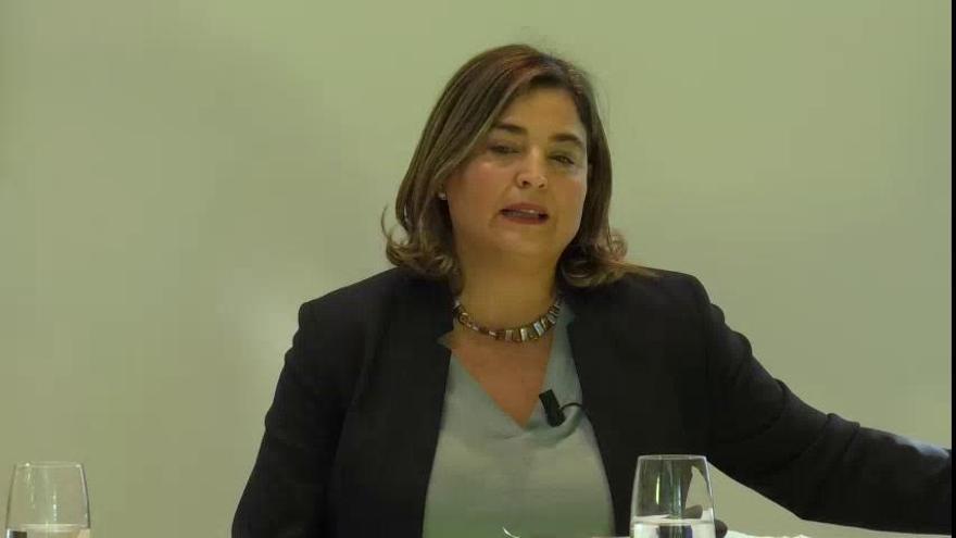 María Mendez Castro destaca los principales atractivos del pabellón de Canarias en Fitur