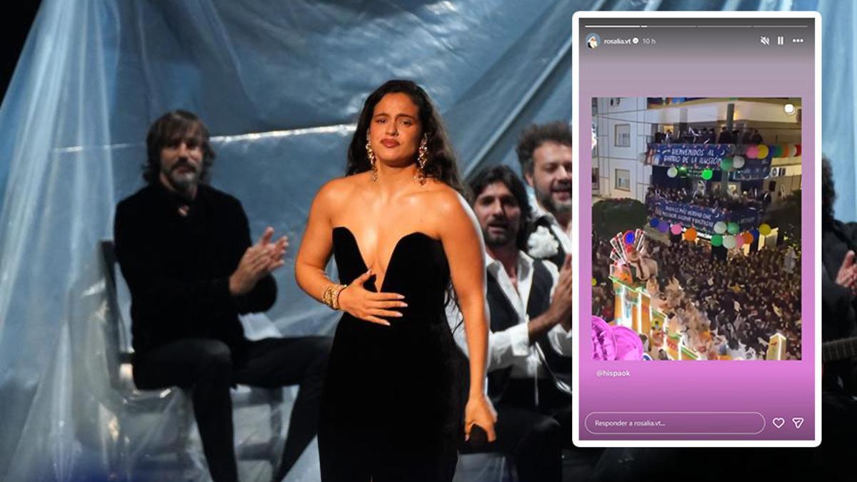 La publciación de Rosalía en redes sociales