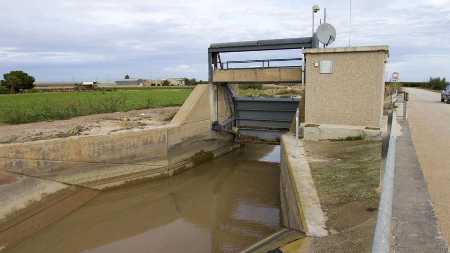 Canal del Postrasvase en el Campo de Cartagena