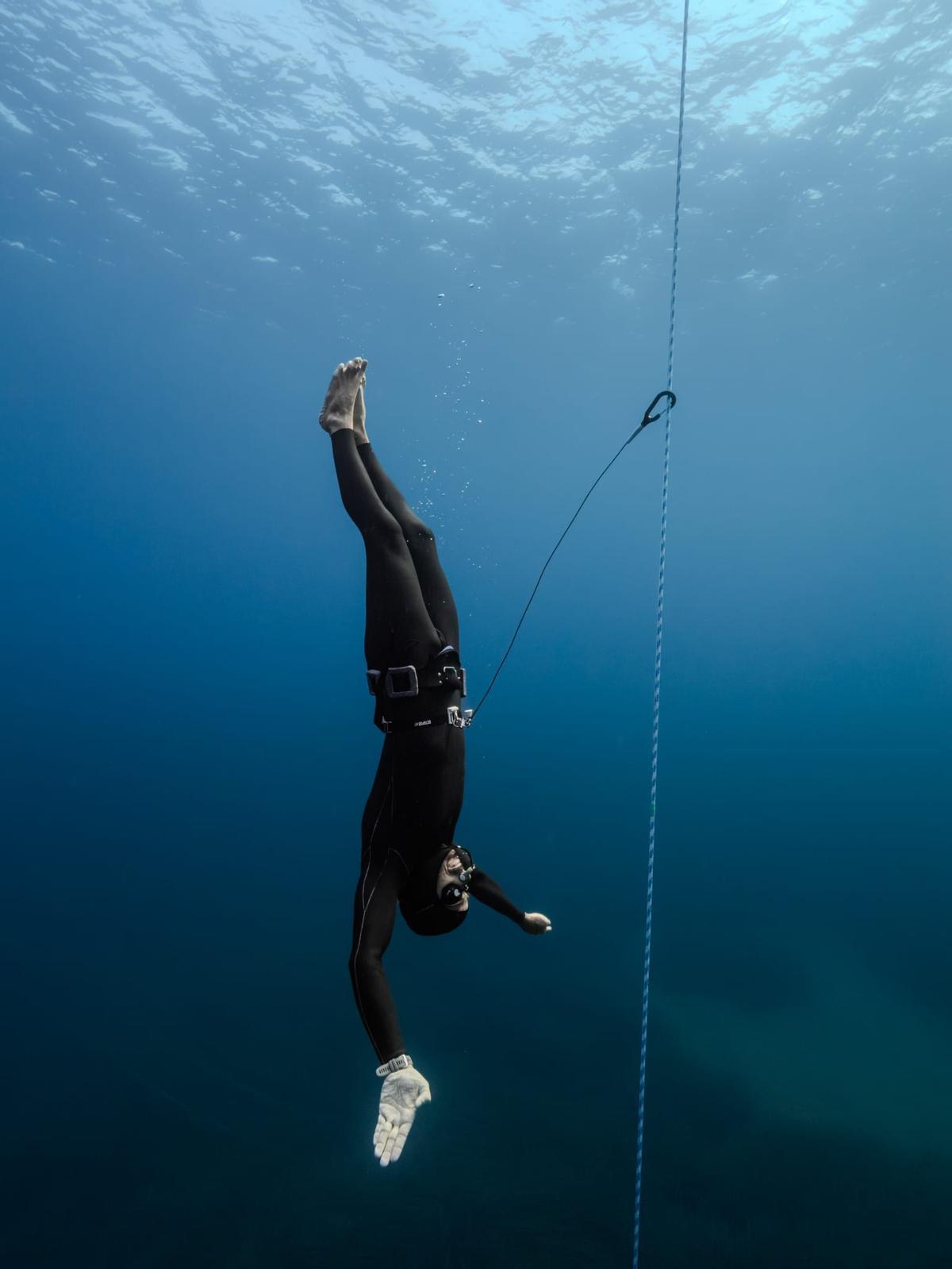 Isaac Bosch Solís, instructor de apnea en Ibiza