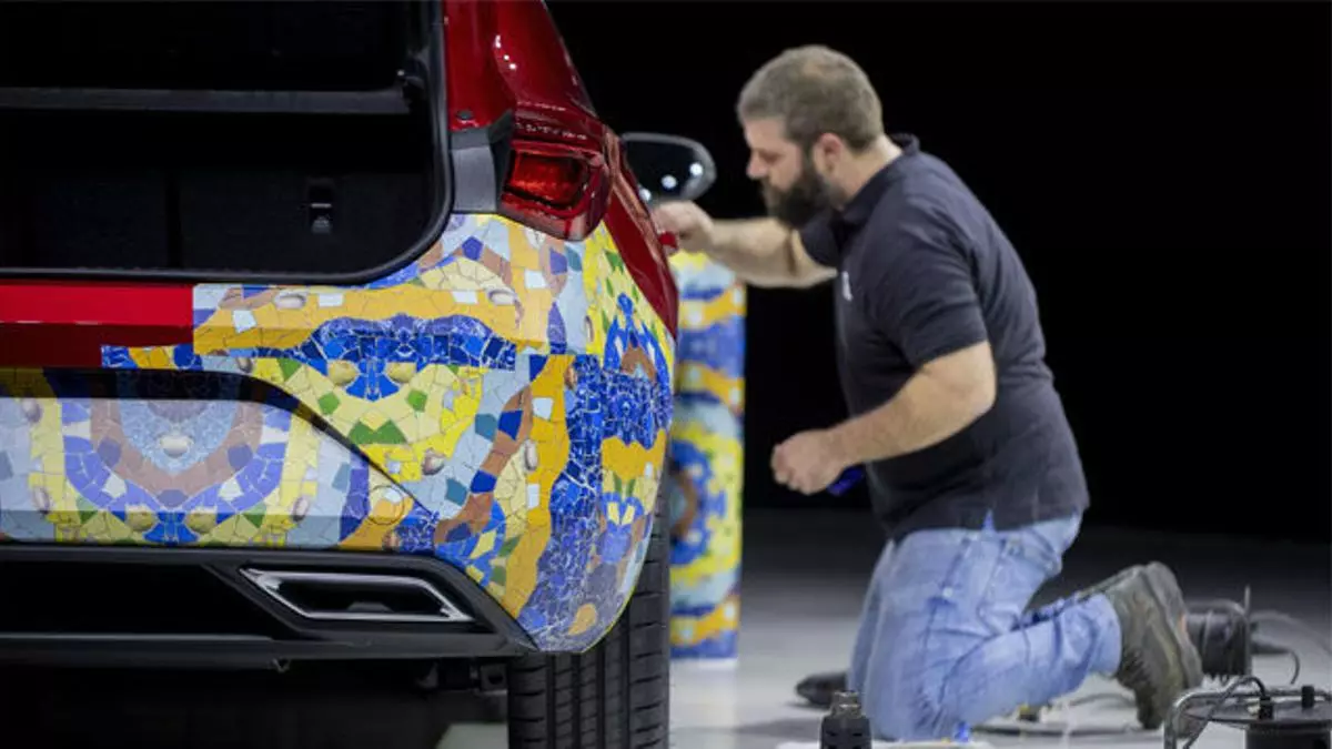 El camuflaje artístico del nuevo SEAT León