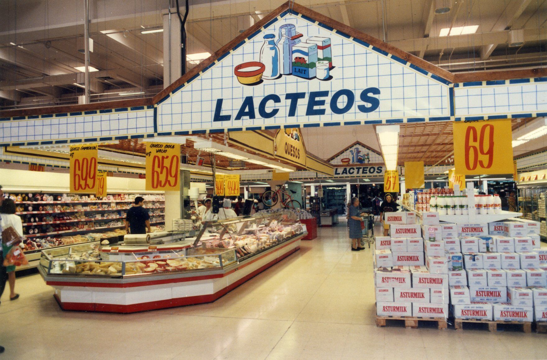 Fotos históricas de Alcampo en Castellón con ocasión de su 40 aniversario