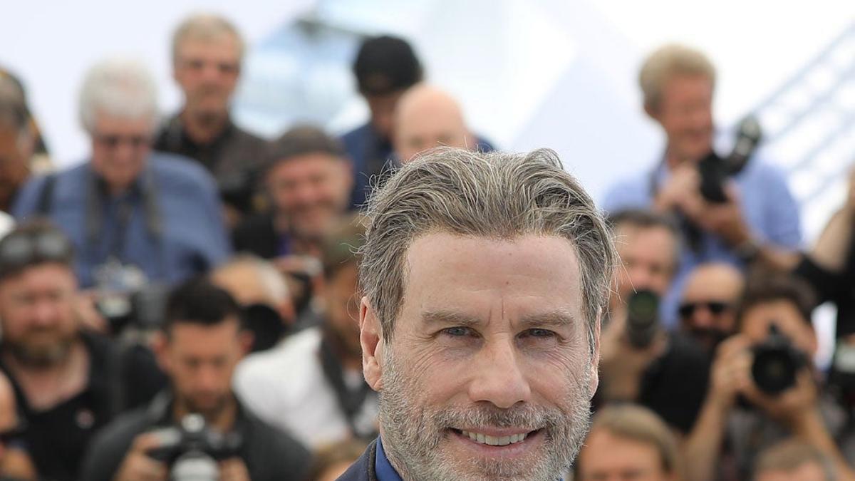 John Travolta, en el festival de Cannes