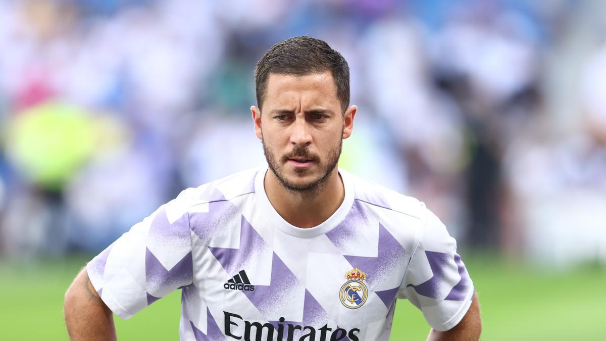 Eden Hazard, durante su último encuentro con el Real Madrid.