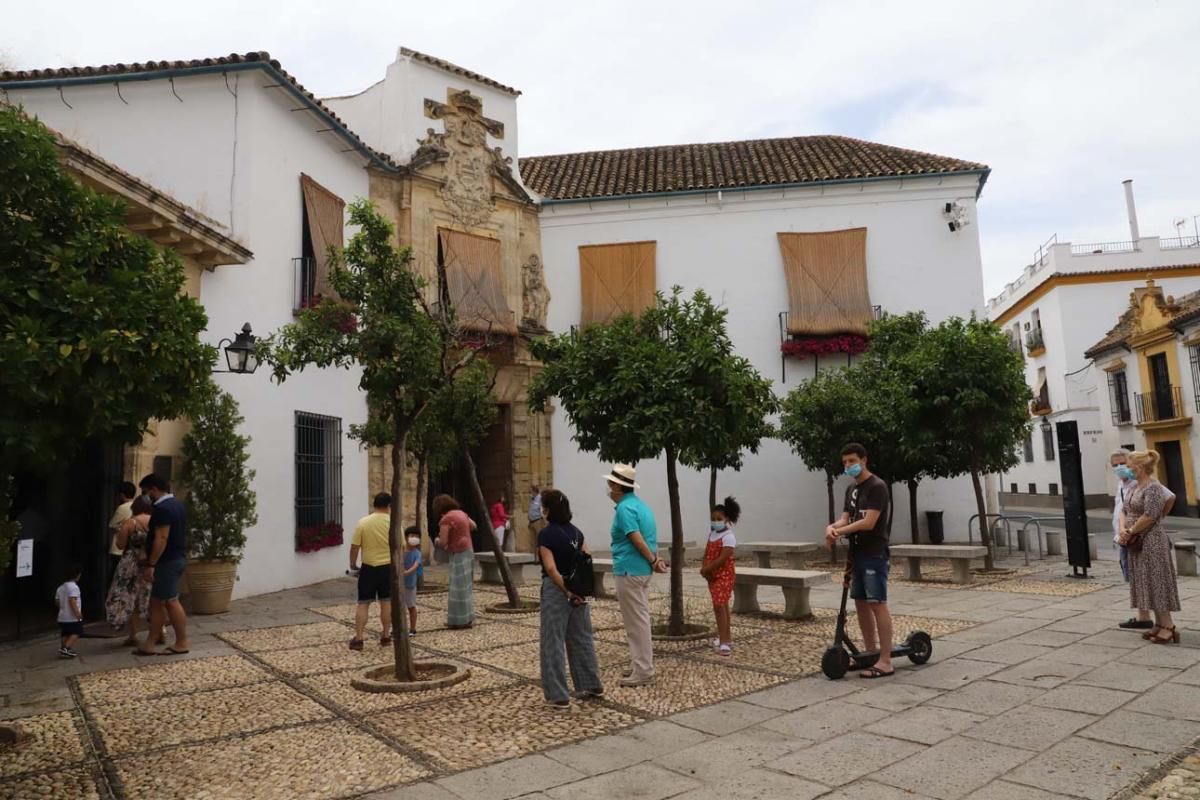 Los patios de Viana reabren tras su obligado confinamiento