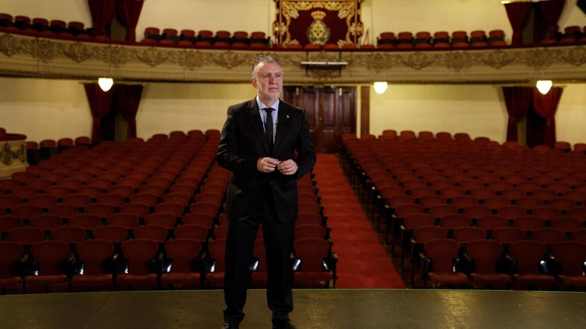 El presidente del Gobierno de Canarias, Ángel Víctor Torres.