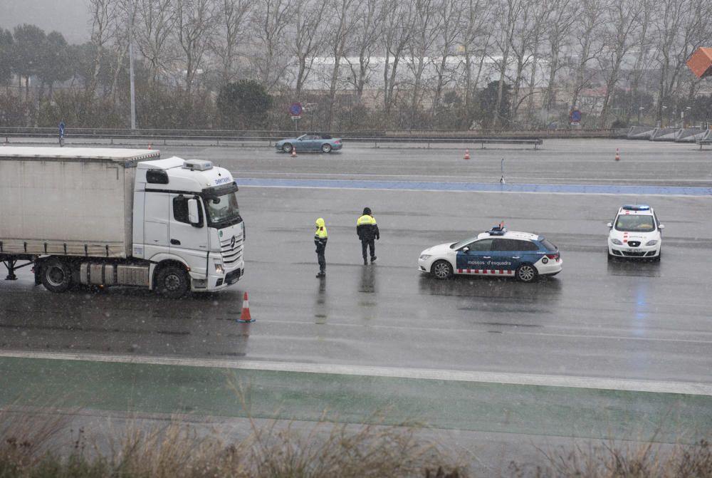 Camions a la Jonquera