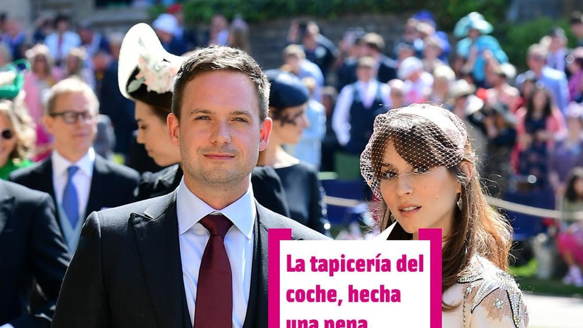 Troian Bellisario y Patrick J. Adams