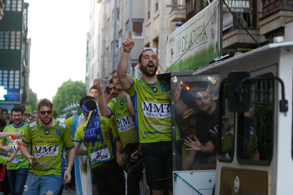 Zamora celebra el ascenso del MMT Seguros