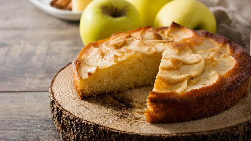 Así de fácil es como puedes hacer una tarta de manzana