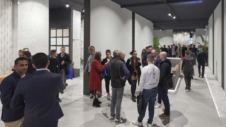 La exposición de la azulejera Keraben sigue en el espacio de Feria Valencia