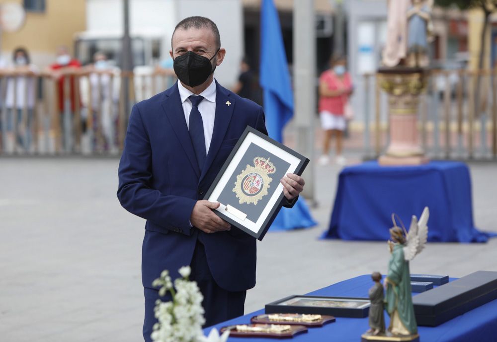 Acto institucional por el Patrón del Cuerpo Nacional de Policía en Sagunt.