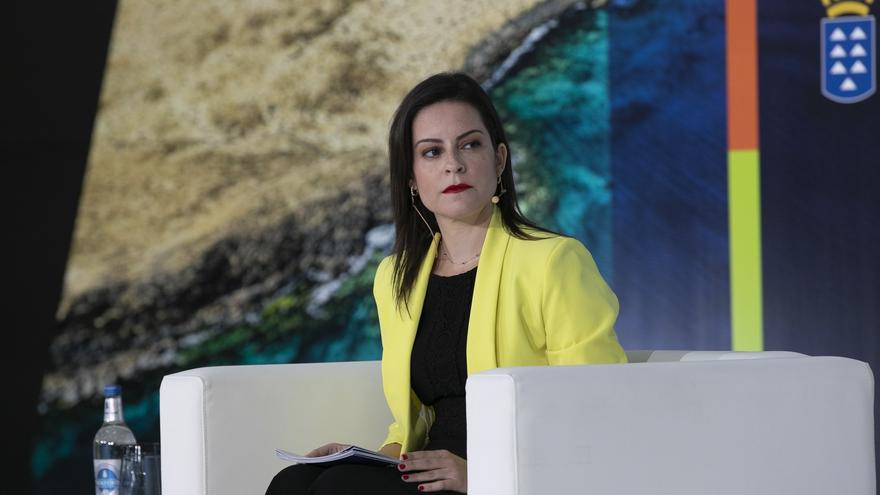 La consejera de Turismo del Gobierno de Canarias, Yaiza Castilla.