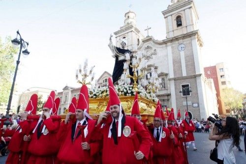 Semana Santa en Murcia: Procesión de 'Los Coloraos' de Miércoles Santo