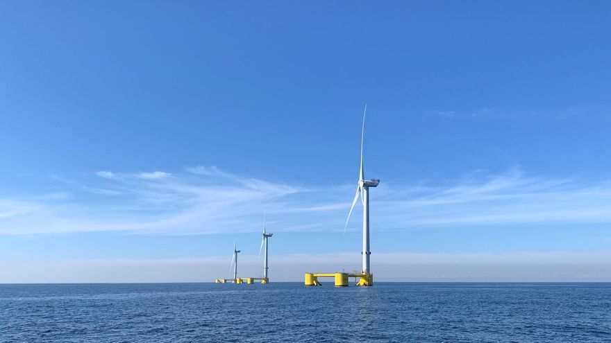 ‘WindFloat’, el ejemplo portugués que suministra energía a 25.000 hogares