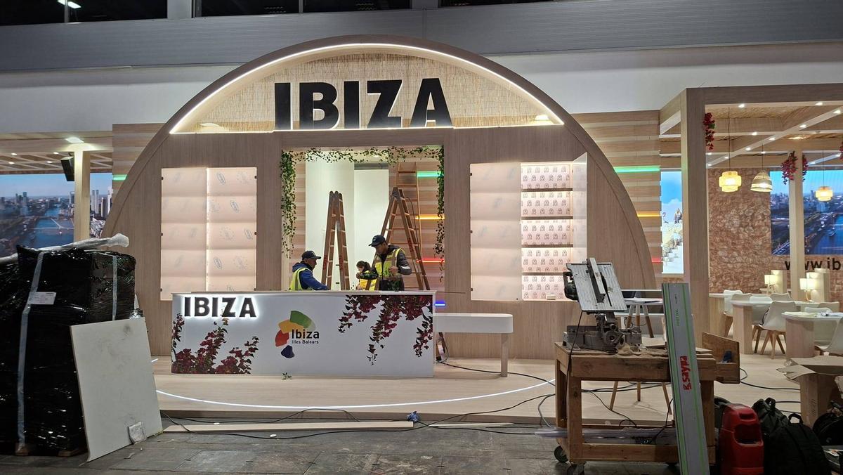 Estand de Ibiza en Fitur.