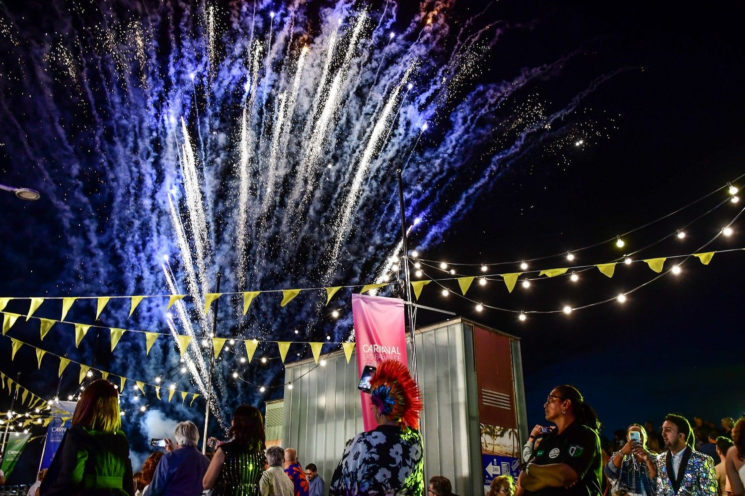 Presentación del recinto del Carnaval de Las Palmas de Gran Canaria 2024