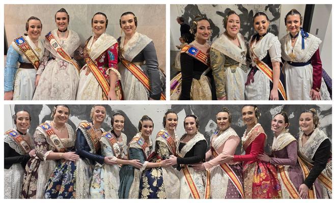 La alfombra roja de la Exaltación de la Fallera Mayor de València 2026