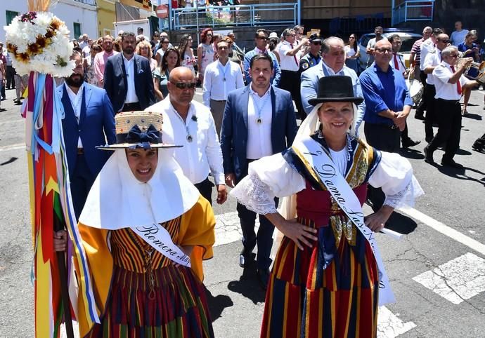 05/08/2019 LOMO MAGULLO. TELDE. Procesión de la Virgen de Las Nieves y pase de mascotas al finalizar el acto.   Fotógrafa: YAIZA SOCORRO.  | 05/08/2019 | Fotógrafo: Yaiza Socorro