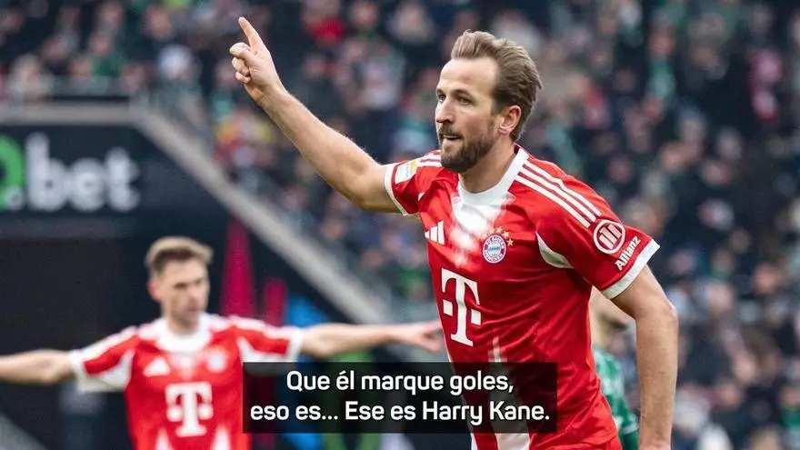 Kompany cree que Kane prioriza el título a los récords individuales