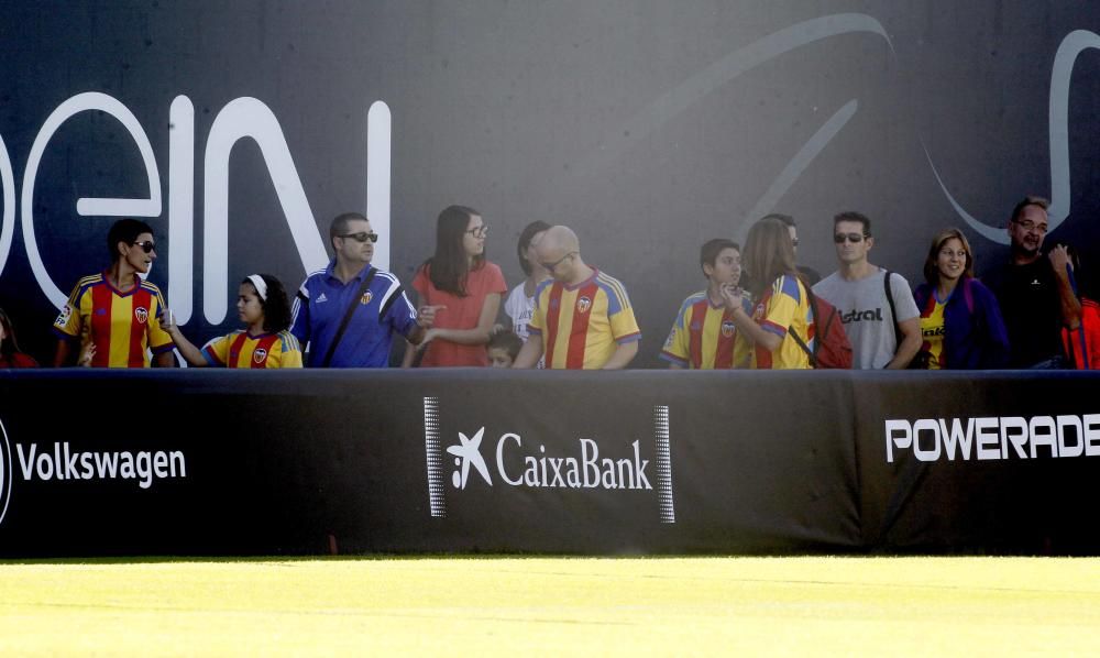 Espectacular entrenamiento del Valencia CF