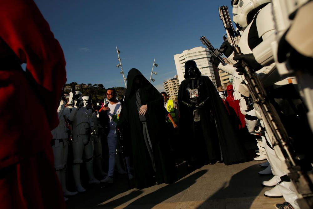 Tercer desfile de la Legión 501 por Málaga