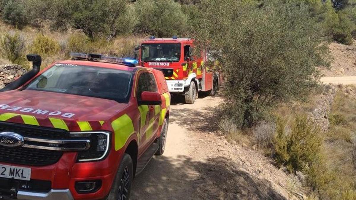 Bomberos de Castelló en Segorbe.