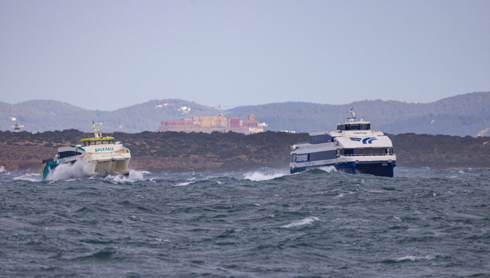 Borrasca Denise a su paso por Formentera (noviembre 2022)