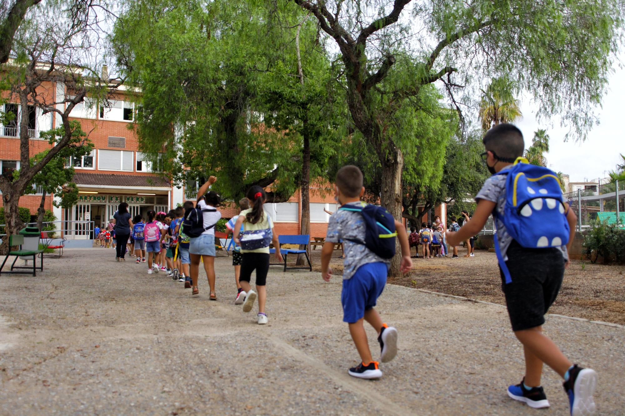 Las mejores imágenes de la vuelta al cole en Castellón