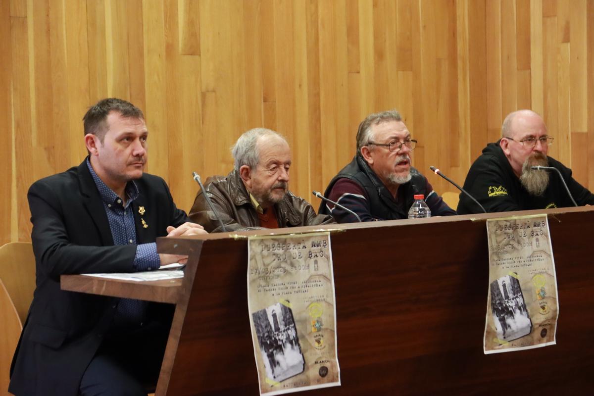 Presentación de la 'despertà tro de bac', este jueves.