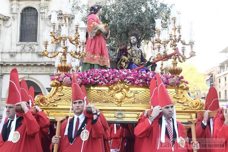 Procesión de los ''coloraos'' de Murcia