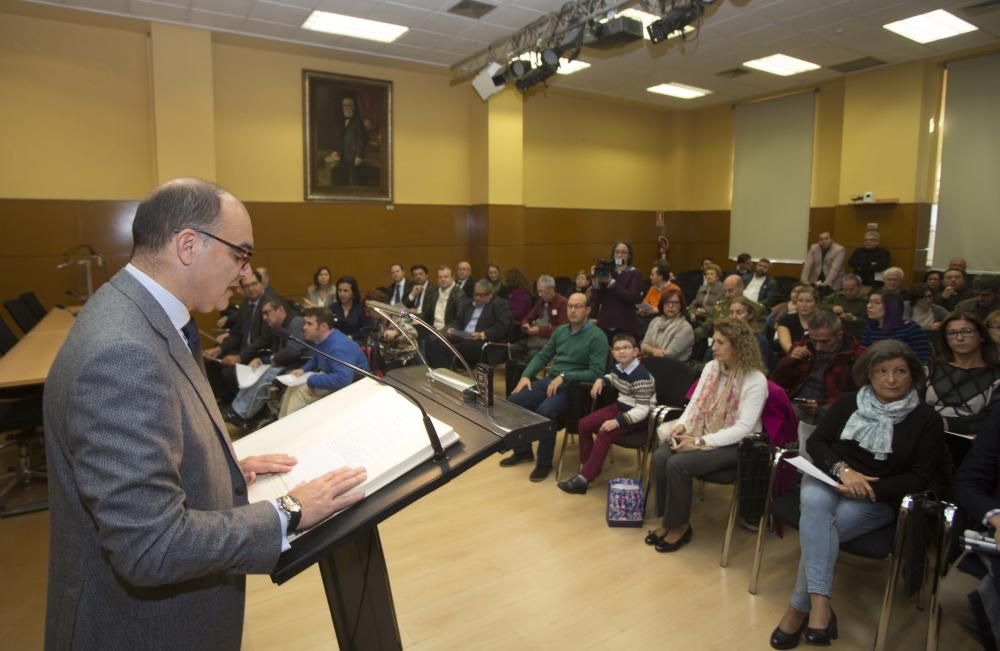 Lectura de la Constitución en la Sede UA