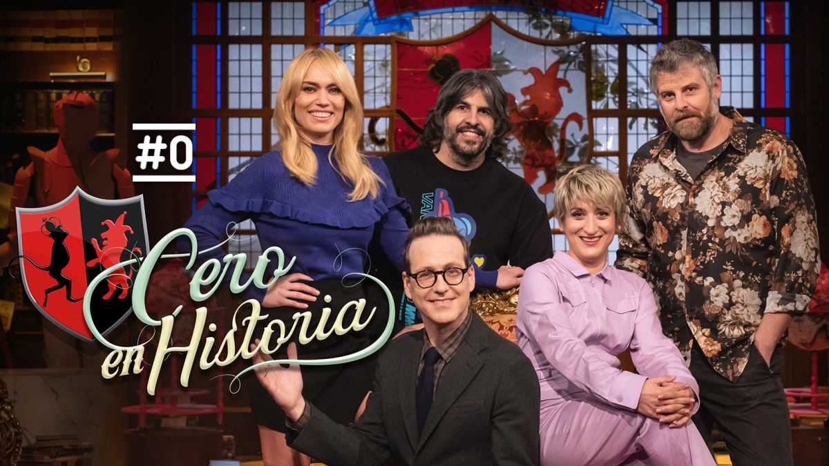 Patricia Conde, Susi Caramelo, Raúl Cimas, J.J. Vaquero y Joaquín Reyes, protagonistas de 'Cero en historia'