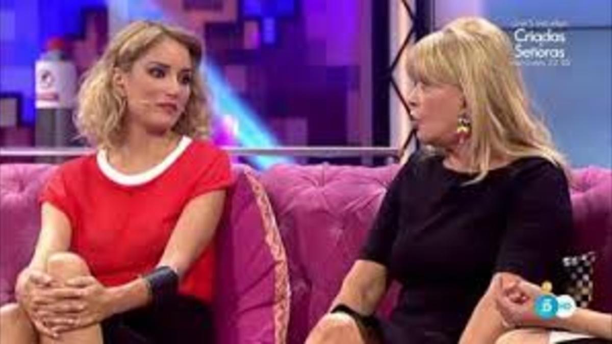 Alba Carrillo y Bárbara Rey, en 'Hable con ellas'