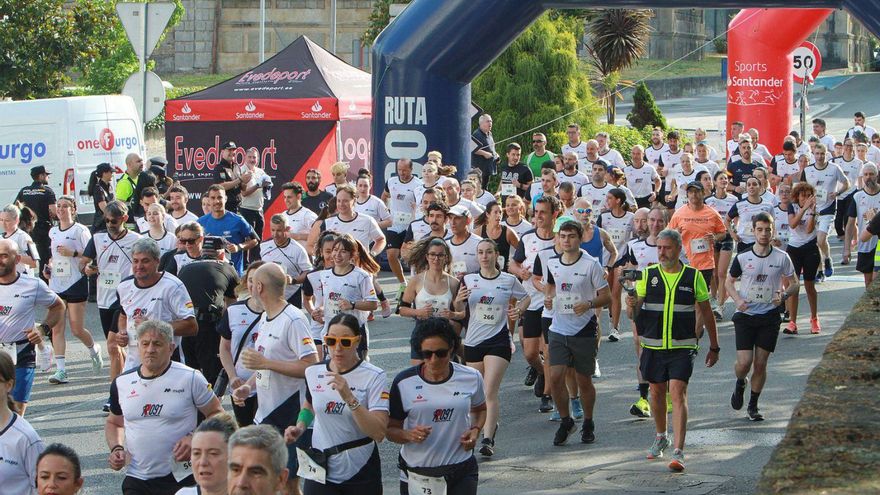 Salida de la Carrera Ruta 091, en la glorieta de la Policía Nacional. | Iñaki Osorio