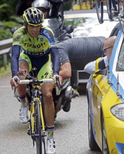 Contador abandona el Tour