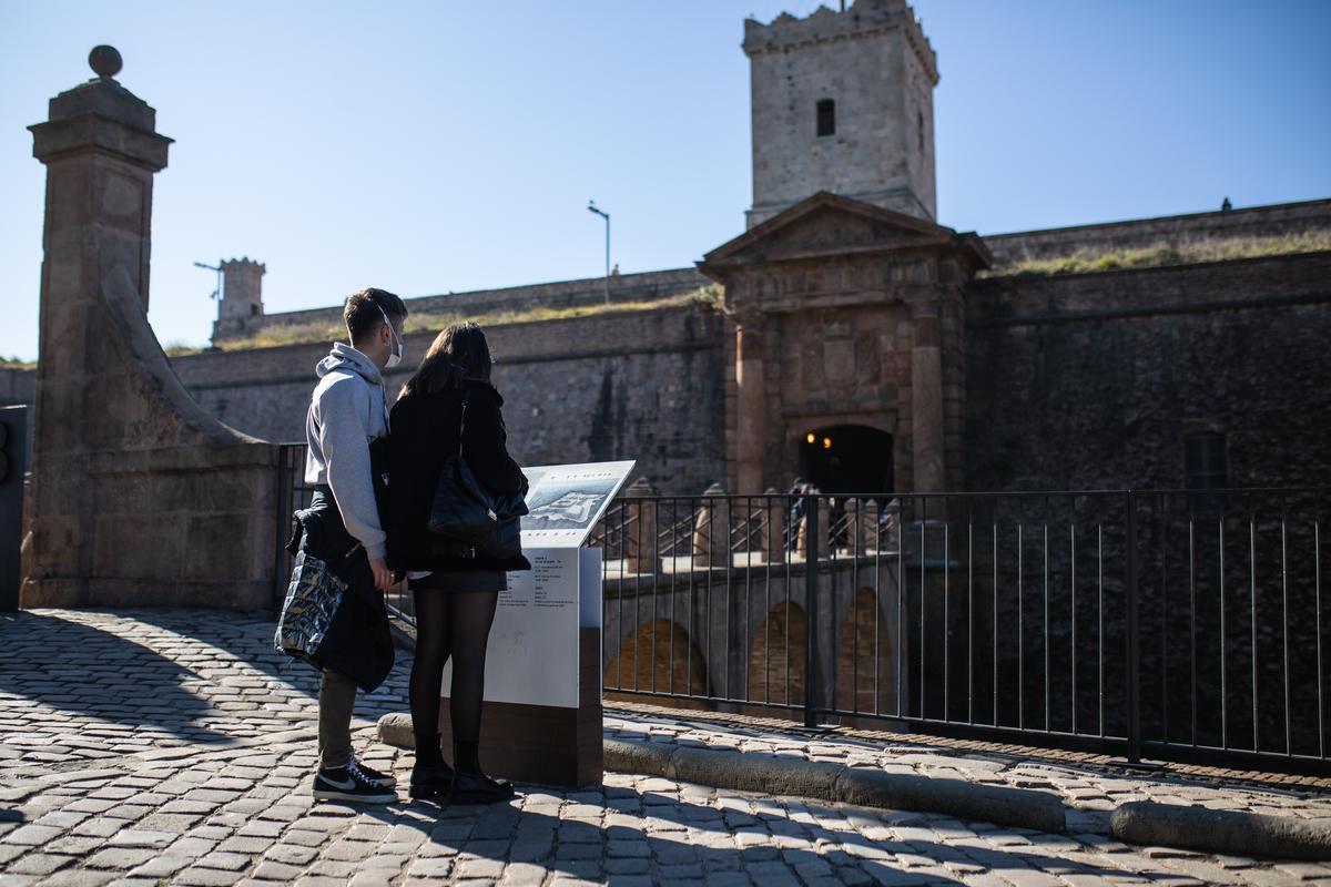 Entrada del Castillo de Montjuïc