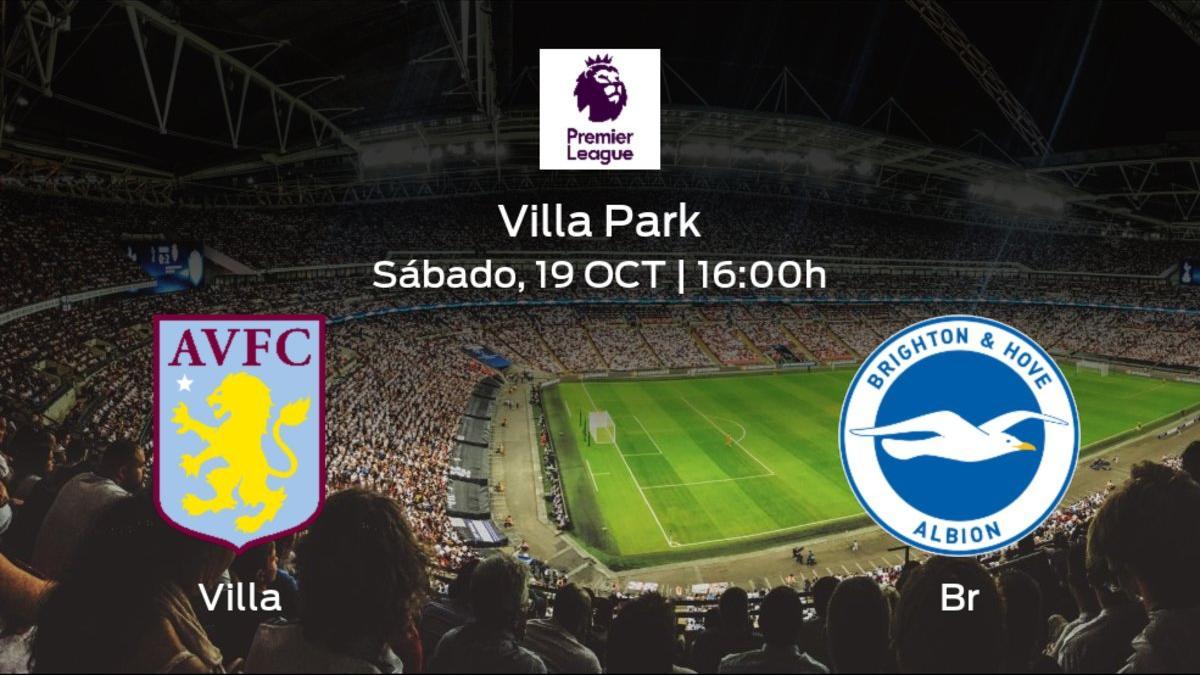 Previa del partido: el Aston Villa recibe en casa al Brighton and Hove Albion