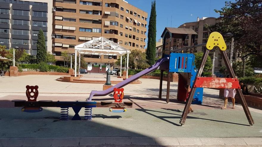 Imagen actual del parque del barrio de la Petxina.