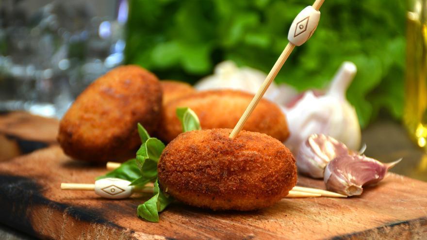 Croquetas en la air fryer.